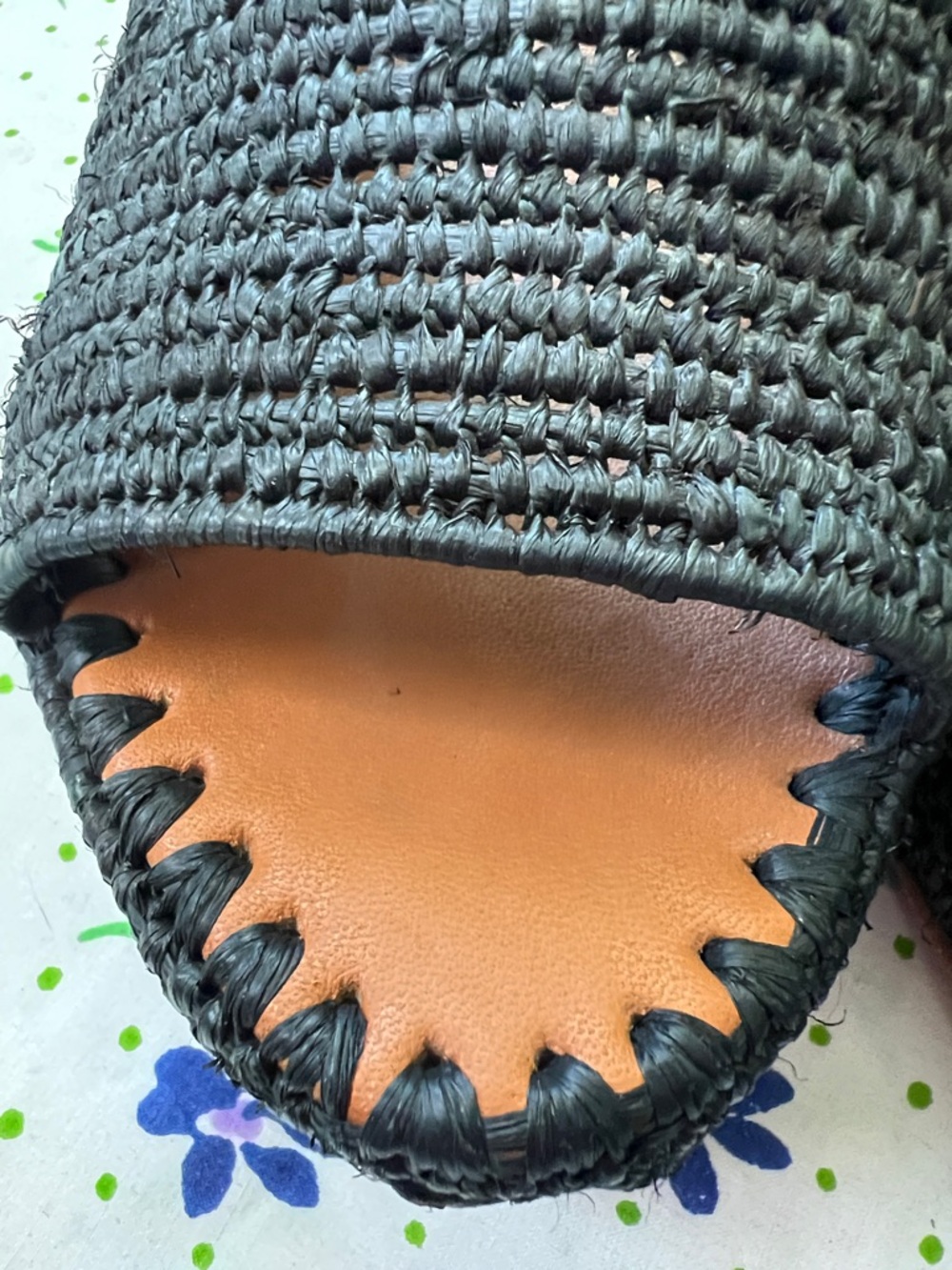 Carrie Forbes Karim Raffia Woven Espadrille Wedges - 38/7 (?) - Picture 9 of 16